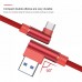 1M 90 Degree Data USB Type C Fast Charger Cable