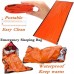 Outdoor  Life Bivy Emergency Sleeping Bag Thermal Keep Warm Waterproof Mylar First Aid Emergency Blanke Camping Survival Gear