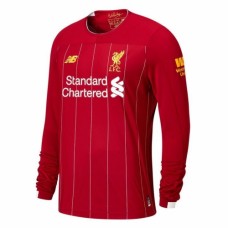 Mens Liverpool Long Sleeve Home Shirt 2019 2020
