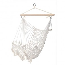 Cotton Rope Sling With Tassel Beige