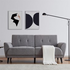 1Set Modern Ployester Fabric Sofa - Grey