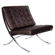 Foldable Lounge chair- Deep Brown