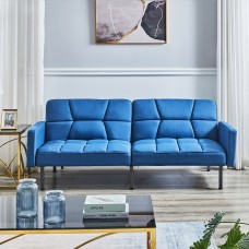 Modern Design Sofa Bed - Navy blue