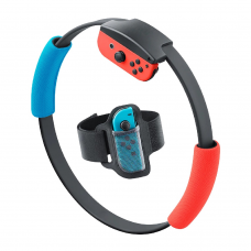 Ring-Con Grips and Leg Fixing Strap for Nintendo Switch Game