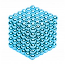 3mm Magnetic Ball Building Block Creative Magnet Toy Puzzle Balls - Light blue