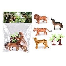 【SEA】Animal model (4 animals + 2 plants)